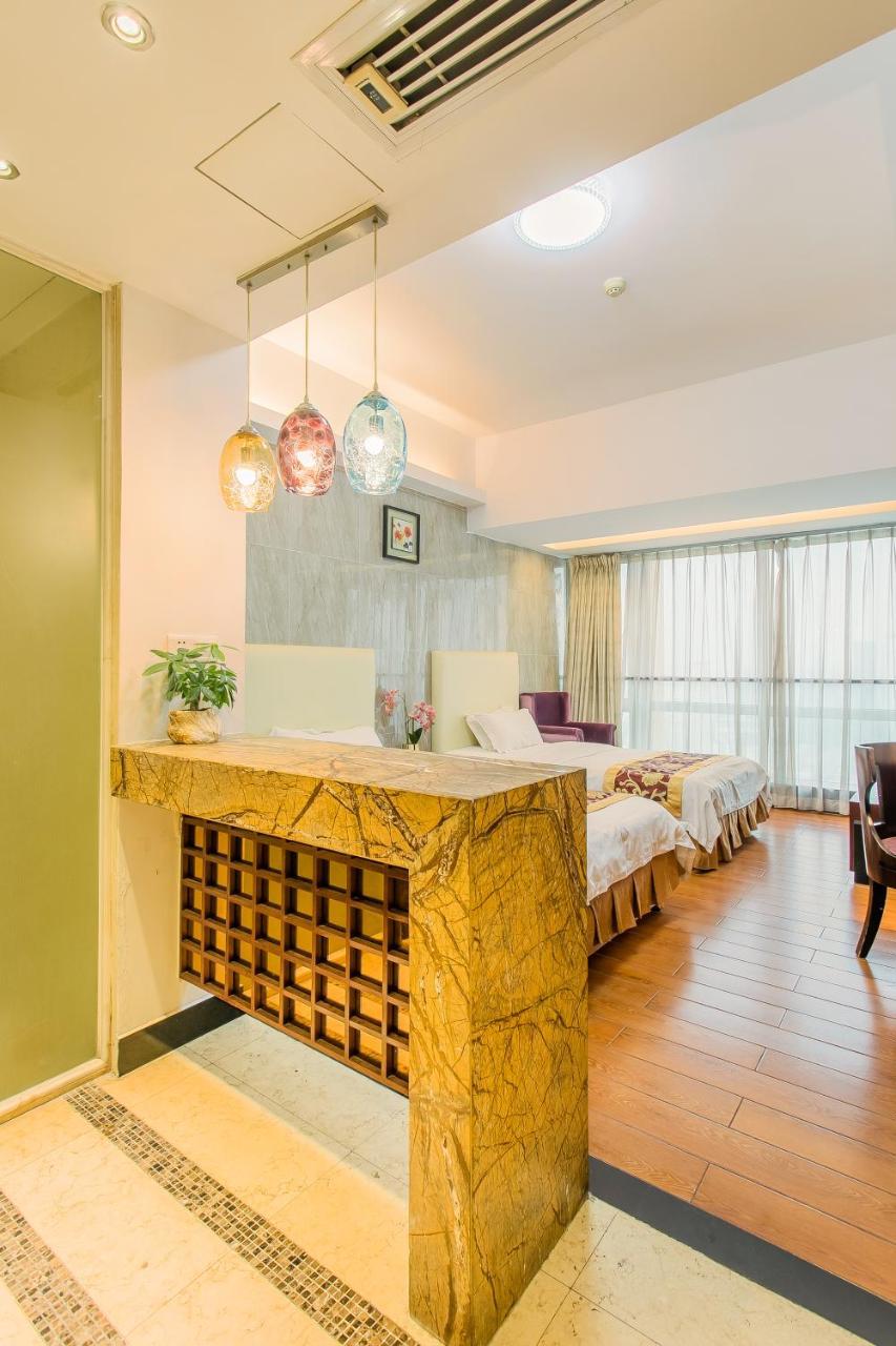 גואנגג'ואו Grand Continental Apartment מראה חיצוני תמונה