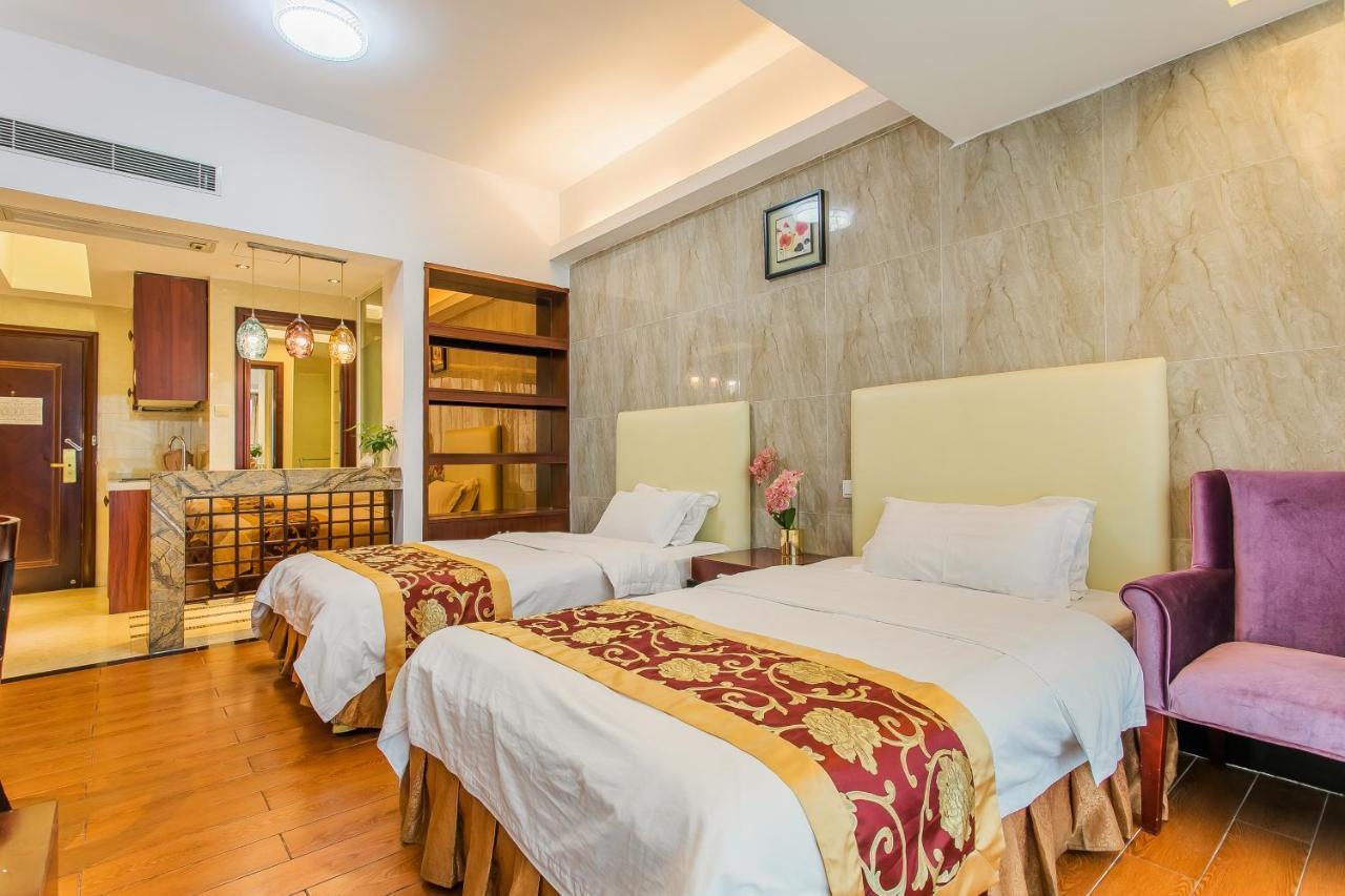 גואנגג'ואו Grand Continental Apartment מראה חיצוני תמונה